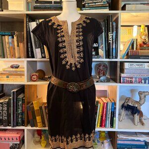 CALYPSO EMBROIDERED TUNIC